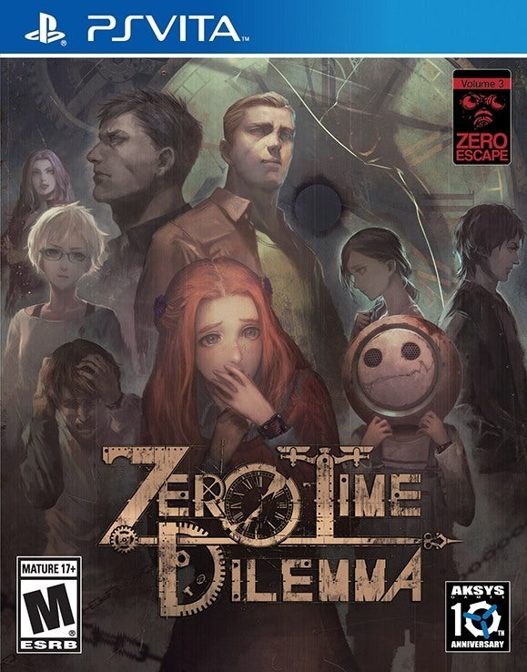 Zero Escape: Zero Time Dilemma - (PSV) PlayStation Vita Video Games Aksys Games   