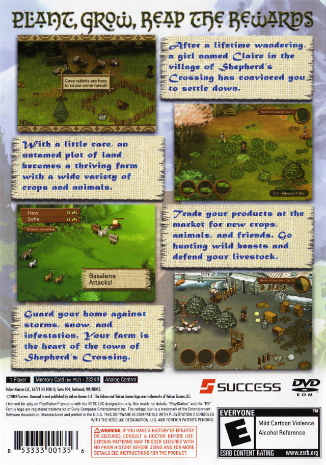 Shepherd's Crossing - PlayStation 2 [Pre-Owned] Video Games Valcon Games   
