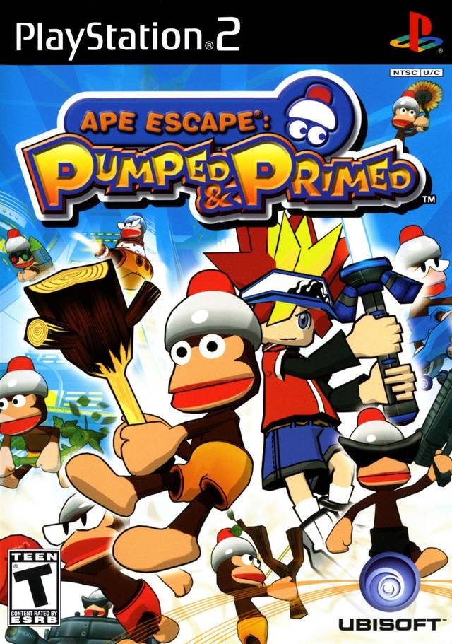 Ape Escape: Pumped & Primed - (PS2) PlayStation 2 [Pre-Owned] Video Games SCEI   