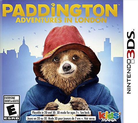 paddington  Paddington: Adventures in London - Nintendo 3DS | J&L Game