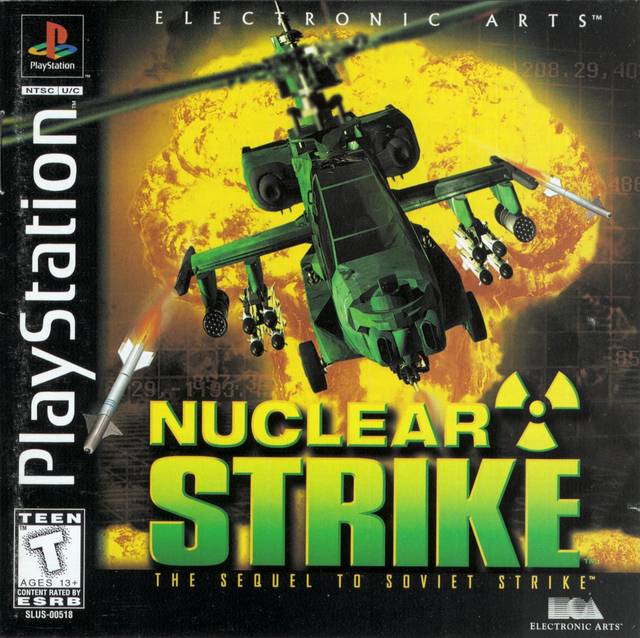 Nuclear Strike - (PS1) PlayStation 1 [Pre-Owned] Video Games Electronic Arts   