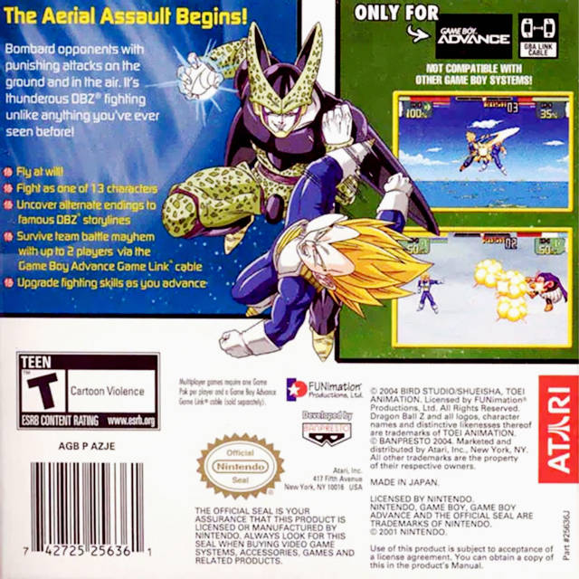 Dragon Ball Z: Supersonic Warriors - (GBA) Game Boy Advance [Pre-Owned] Video Games Atari SA   