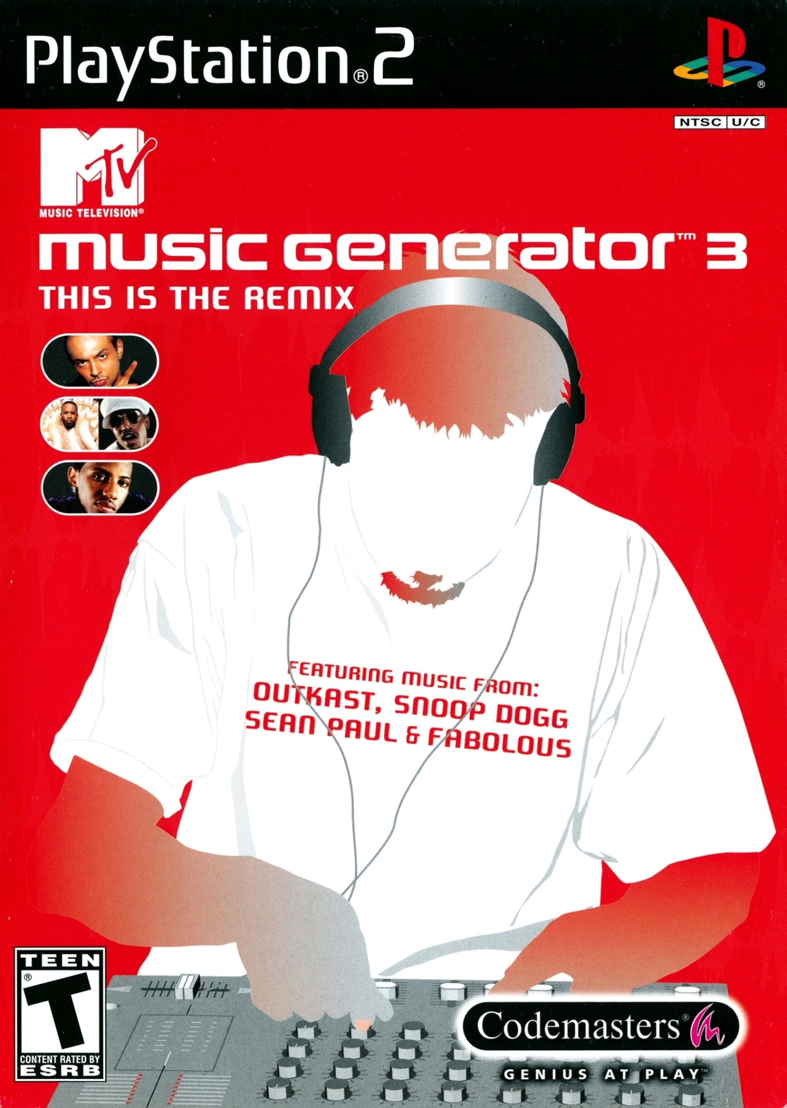 MTV Music Generator 3: This is the Remix - (PS2) PlayStation 2 [Pre-Owned] Video Games Codemasters   