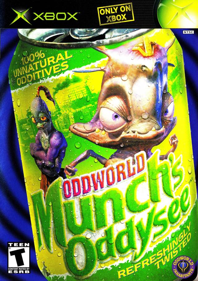 Oddworld: Munch's Oddysee - (XB) Xbox [Pre-Owned] Video Games Microsoft Game Studios   