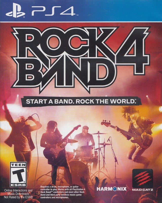 Rock Band 4 - (PS4) PlayStation 4 [Pre-Owned] Video Games Mad Catz