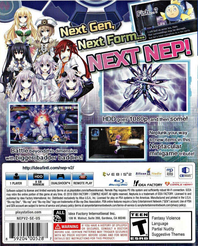 Megadimension Neptunia VII - (PS4) PlayStation 4 [Pre-Owned] | J&L