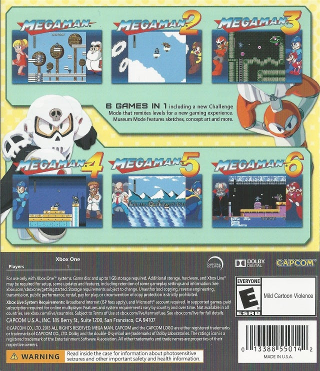 Mega Man Legacy Collection - (XB1) Xbox One Video Games Capcom