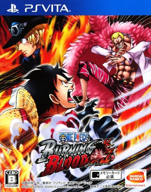 One Piece: Burning Blood - (PSV) PlayStation Vita (Japanese Import) Video Games Bandai Namco Games   