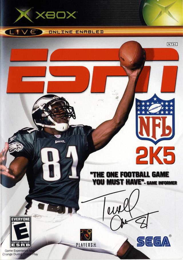 ESPN NFL 2K5 - (XB) Xbox [Pre-Owned] Video Games Sega   