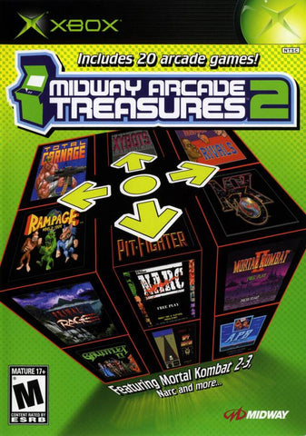 Midway Arcade Treasures 2 - Xbox Video Games Midway   