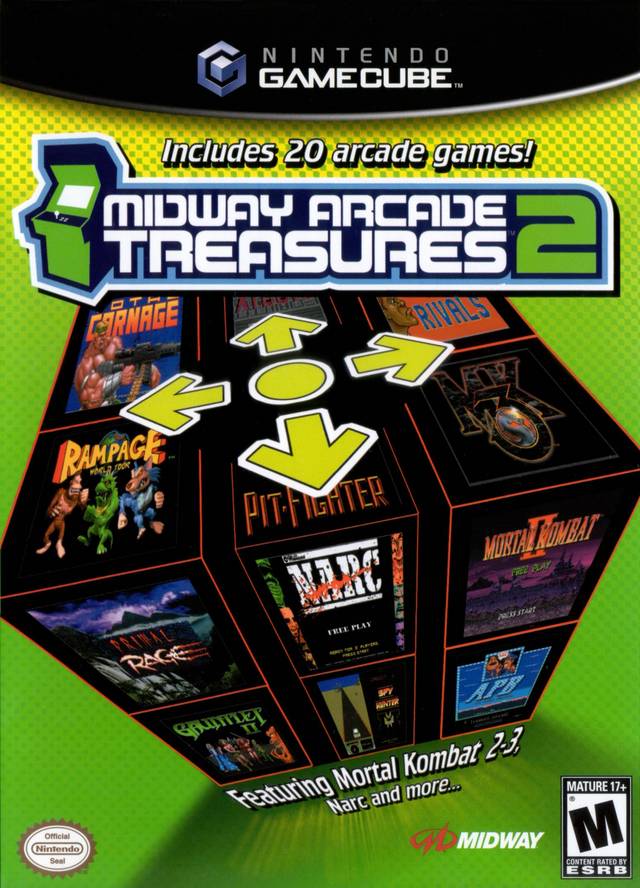 Midway Arcade Treasures 2 - (GC) GameCube Video Games Midway   