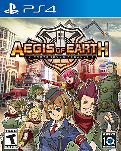 Aegis of Earth: Protonovus Assault - PlayStation 4 Video Games Aksys Games   