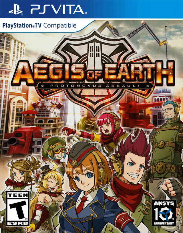 Aegis of Earth: Protonovus Assault - (PSV) PlayStation Vita Video Games Aksys Games   