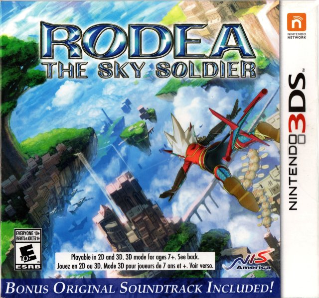 Rodea the Sky Soldier (w/ Soundtrack) - Nintendo 3DS Video Games NIS America   