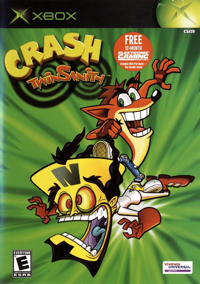 Crash Twinsanity - (XB) Xbox [Pre-Owned] Video Games VU Games   