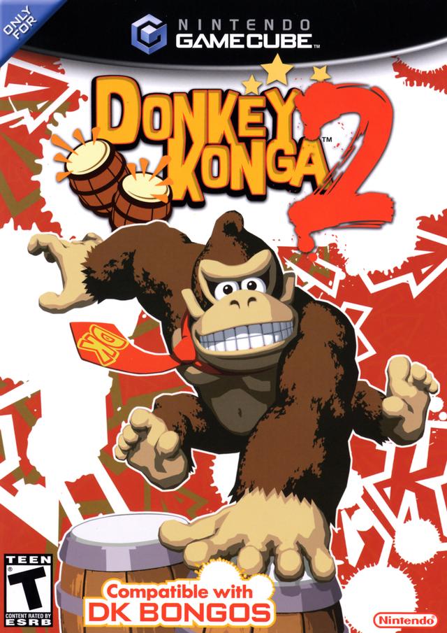 Donkey Konga 2 - (GC) GameCube [Pre-Owned] Video Games Nintendo   