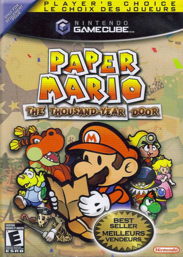 Paper Mario: The Thousand-Year Door (Players Choice) - (GC) GameCube [Pre-Owned] Video Games Nintendo   