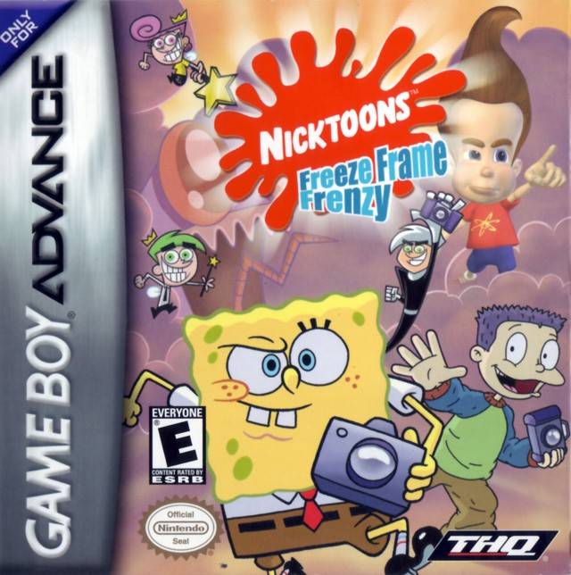 Nicktoons: Freeze Frame Frenzy - (GBA) Game Boy Advance [Pre-Owned] Video Games THQ   