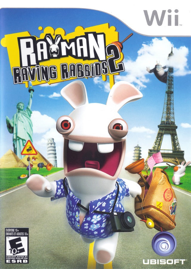 Rayman Raving Rabbids 2 - Nintendo Wii [Pre-Owned] Video Games Ubisoft   