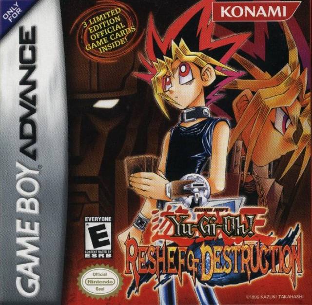yugioh gba games with egyptian god cards Yu-Gi-Oh Reshef of Destruction