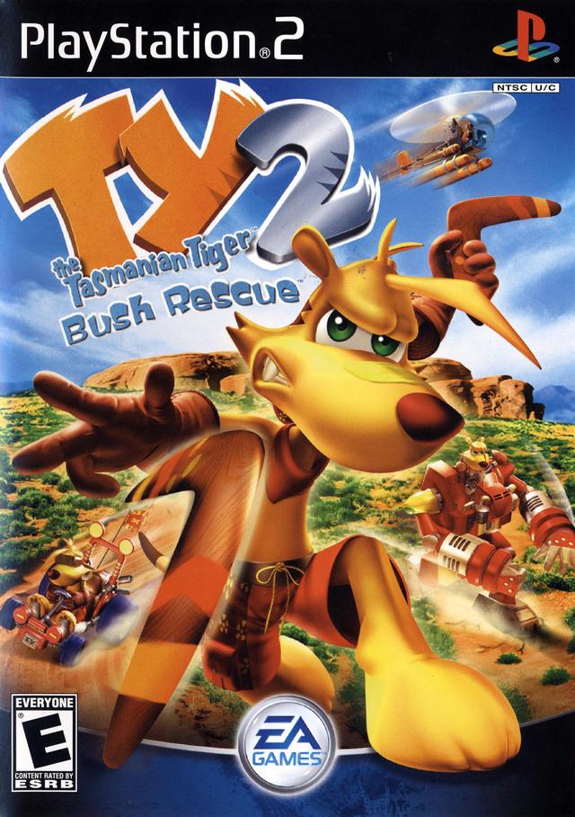 Ty the Tasmanian Tiger 2: Bush Rescue - (PS2) PlayStation 2 [Pre-Owned] Video Games EA Games   