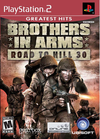 Brothers in Arms: Road to Hill 30 (Greatest Hits) - PlayStation 2 Video Games Ubisoft   