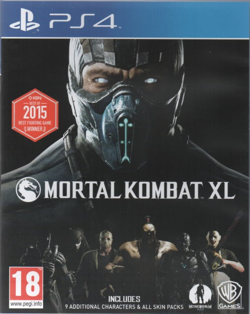 Mortal Kombat XL - (PS4) Playstation 4 [Pre-Owned] (European Import) Video Games Warner Bros Interactive Entertainment UK   
