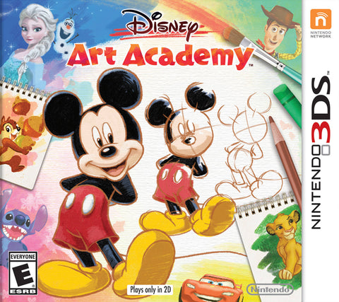 Disney Art Academy - Nintendo 3DS [Pre-Owned] Video Games Nintendo   
