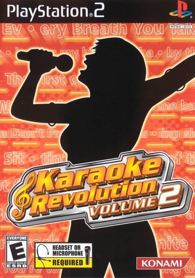 Karaoke Revolution Volume 2 - (PS2) PlayStation 2 [Pre-Owned] Video Games Konami   