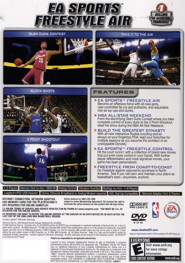 NBA Live 2005 - (PS2) PlayStation 2 - [Pre-Owned] Video Games EA Sports   