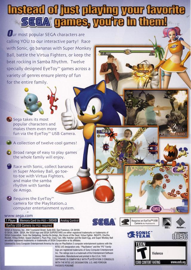 Sega SuperStars - (PS2) PlayStation 2 [Pre-Owned] Video Games Sega   