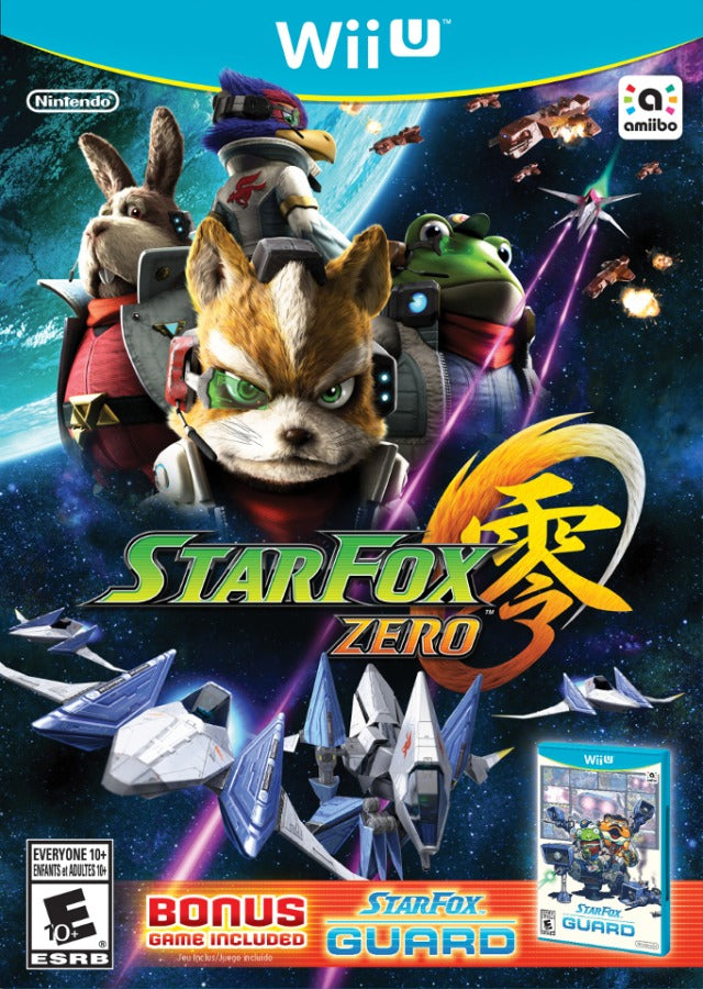 Star Fox Zero + Star Fox Guard - Nintendo Wii U Video Games Nintendo   
