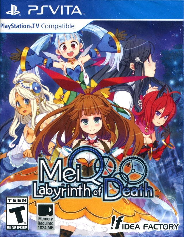 MeiQ: Labyrinth of Death - (PSV) PlayStation Vita Video Games Idea Factory   