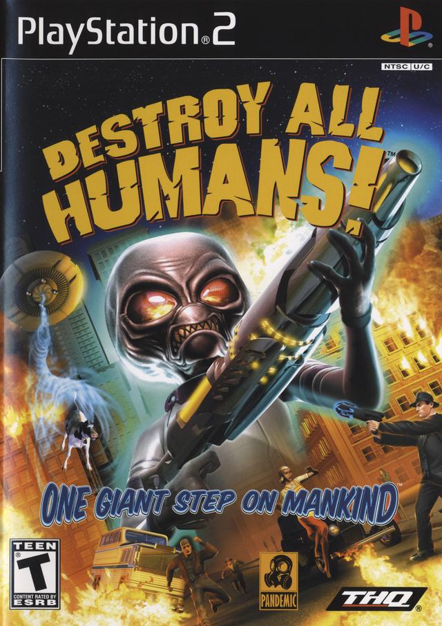 Destroy All Humans! - (PS2) PlayStation 2 [Pre-Owned] Video Games THQ   
