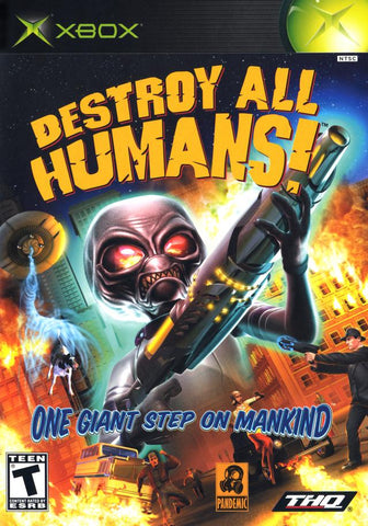 Destroy All Humans! - Xbox Video Games THQ   