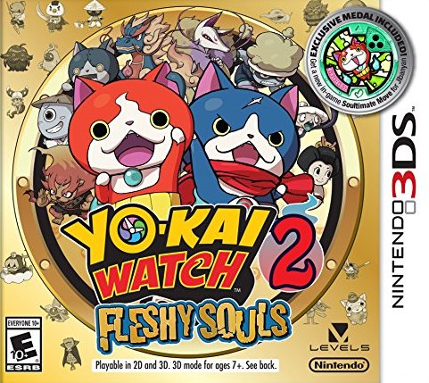 Yo-kai Watch 2: Fleshy Souls - Nintendo 3DS [Pre-Owned] Video Games Nintendo   