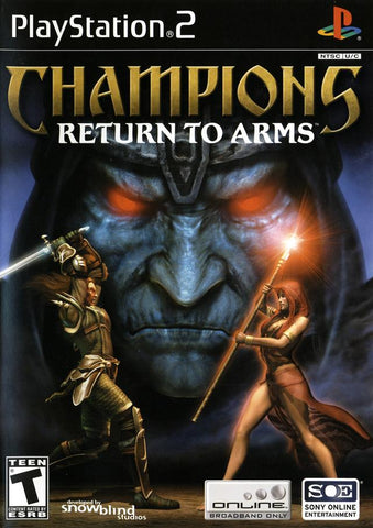 Champions: Return to Arms - PlayStation 2 Video Games Sony Online Entertainment   