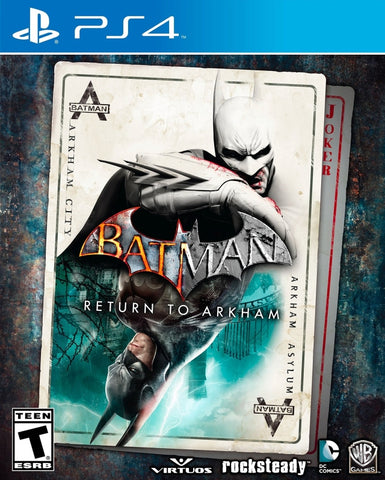 Batman: Return to Arkham - (PS4) PlayStation 4 Video Games Warner Bros. Interactive Entertainment   