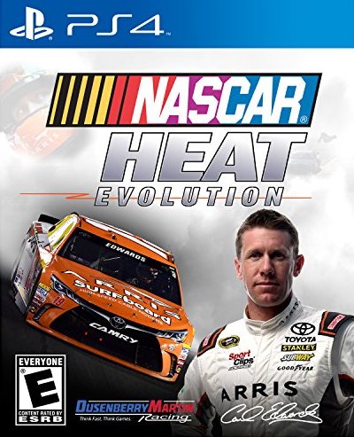 NASCAR Heat Evolution - PlayStation 4 Video Games Dusenberry Martin Racing   