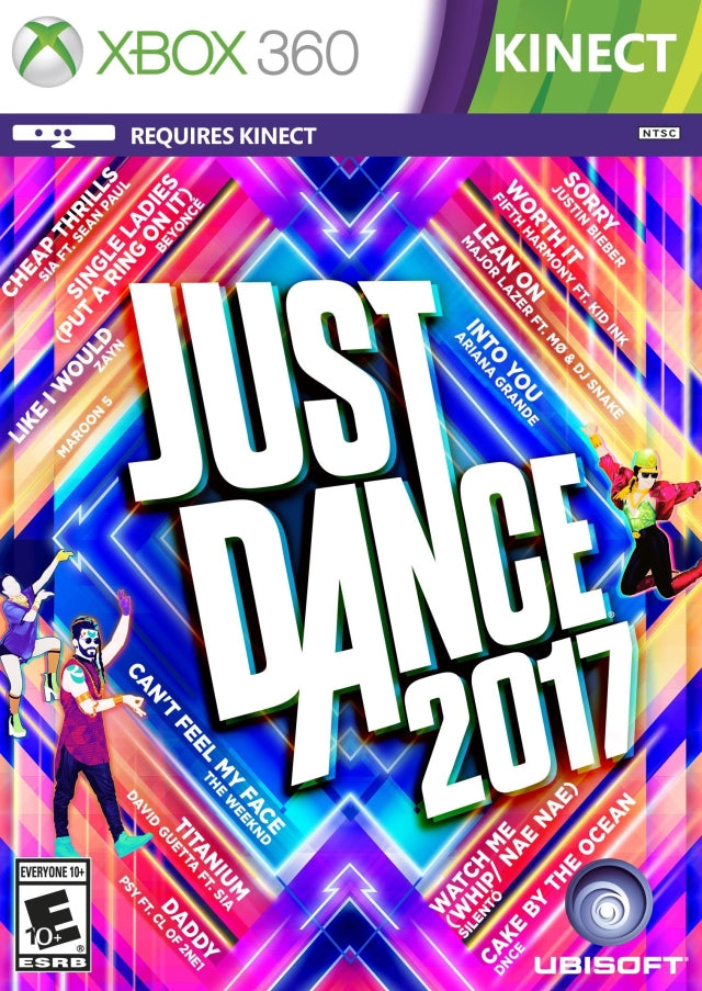 Just Dance 2017 (Kinect Required) - Xbox 360 [Pre-Owned] Video Games Ubisoft   