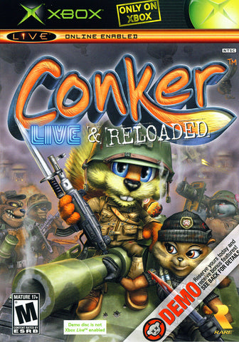 Conker: Live & Reloaded - Demo - Xbox Video Games Microsoft Game Studios   
