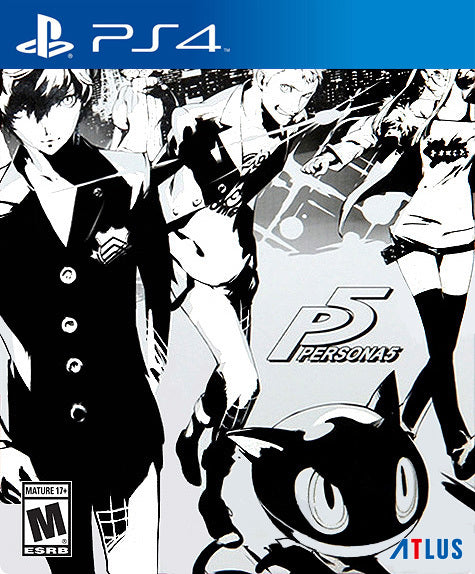 Persona 5 (Steelbook Edition) - (PS4) PlayStation 4 Video Games Atlus   
