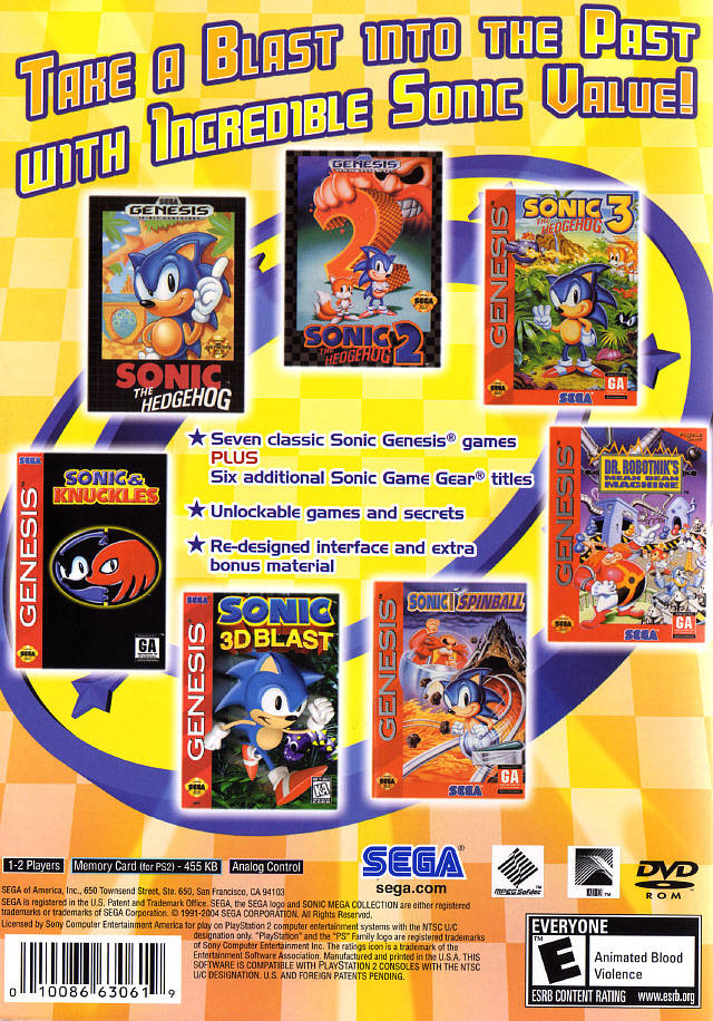 Sonic Mega Collection Plus for PlayStation 2 - Sales, Wiki, Release Sonic Mega Collection Plus for PlayStation 2 - Sales, Wiki, Release