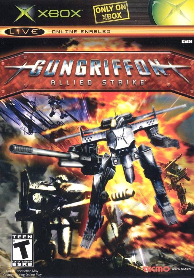 GUNGRIFFON Allied Strike Xbox ハガキ、チラシ付 GunGriffon: Allied Strike - (XB) Xbox [Pre-Owned] | J&L Game