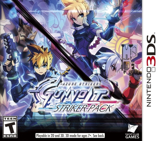 Azure Striker Gunvolt: Striker Pack - Nintendo 3DS Video Games Yacht Club Games   