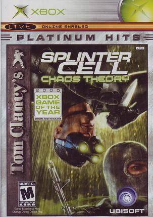 Tom Clancy's Splinter Cell: Chaos Theory (Platinum Hits) - Xbox Video Games Ubisoft   