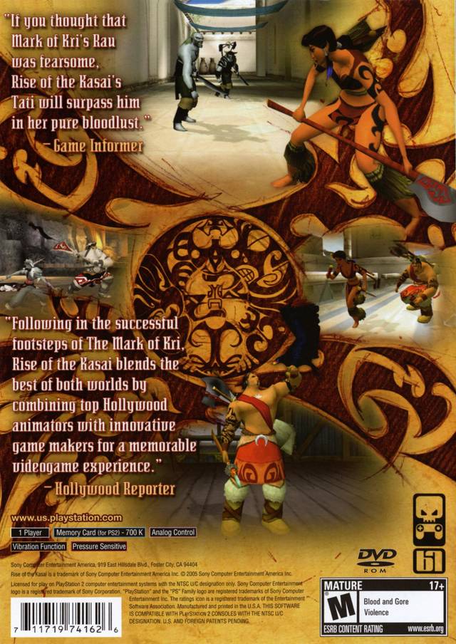 Rise of the Kasai - (PS2) PlayStation 2 [Pre-Owned] Video Games SCEA   