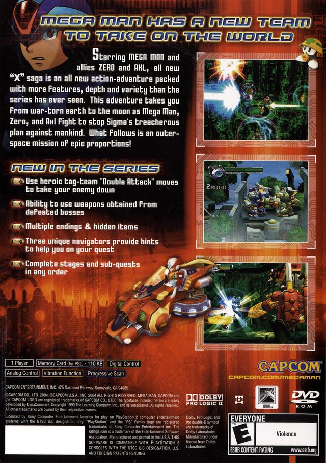 Mega Man X8 - (PS2) PlayStation 2 [Pre-Owned] | J&L Game