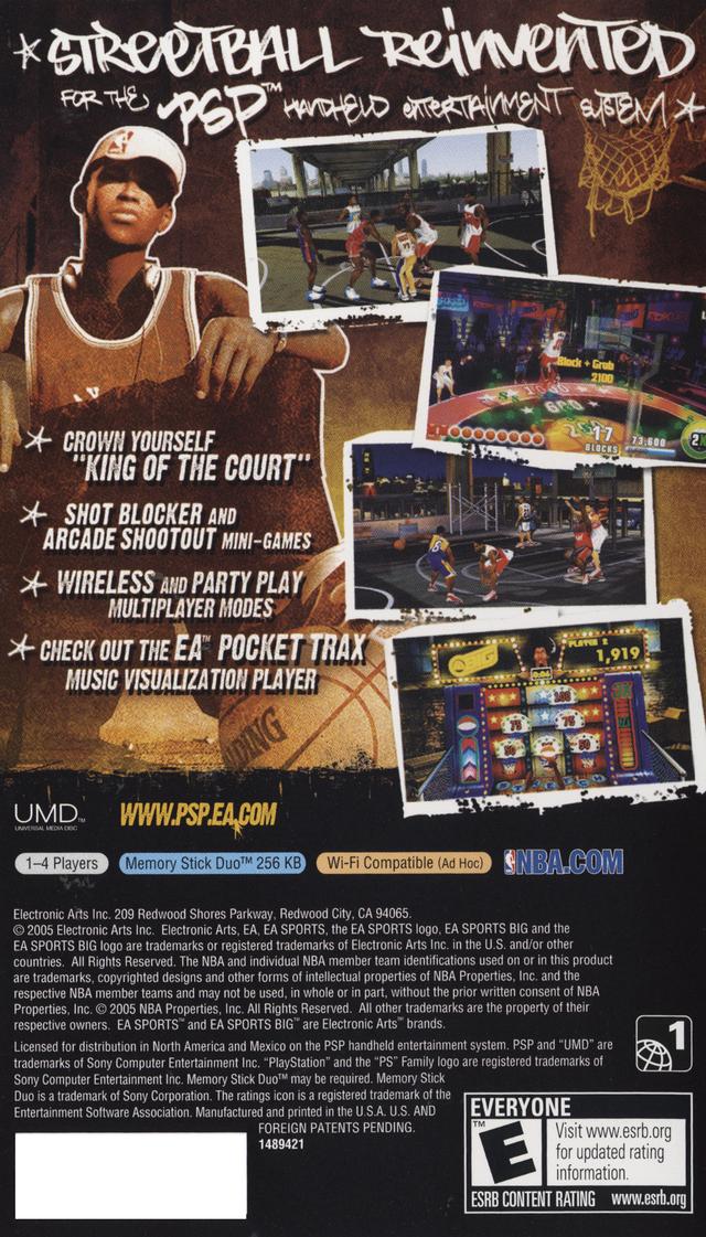 NBA Street Showdown - PSP Video Games EA Sports Big   
