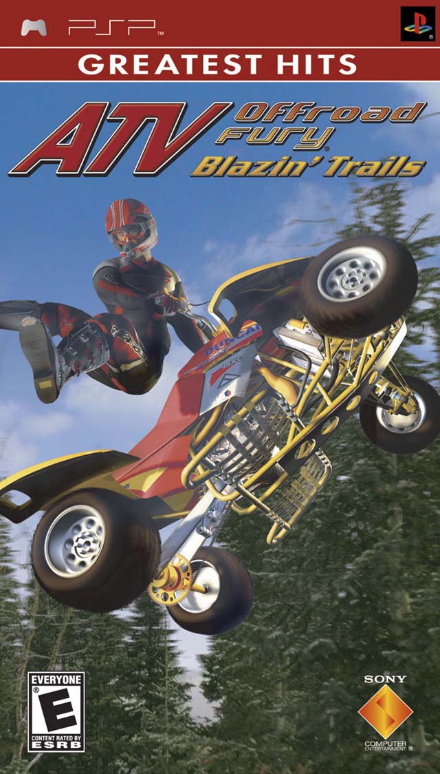 ATV Offroad Fury: Blazin' Trails (Greatest Hits) - PSP Video Games SCEA   